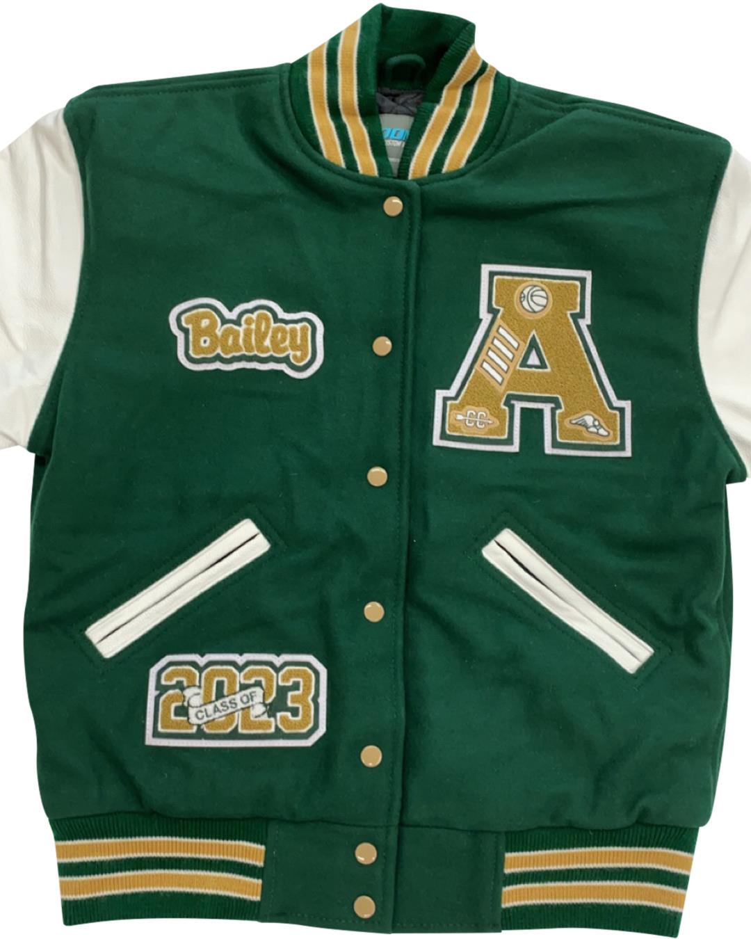 Auburn High School Letterman Jacket, Auburn WA - Front