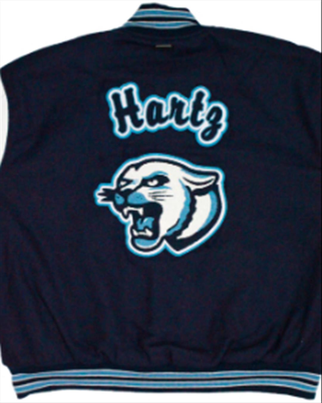 Jenkins High School Cougars Lettermen Jacket, Chewelah, WA - Back