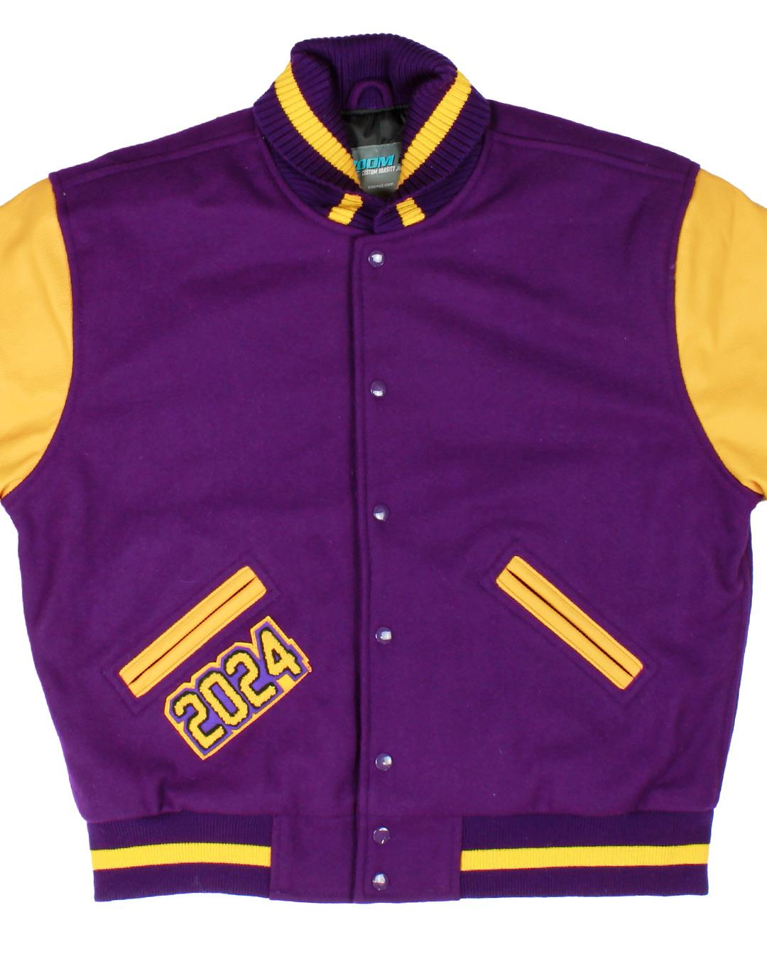 Baker High School Letter Jacket, Baker City OR - Front