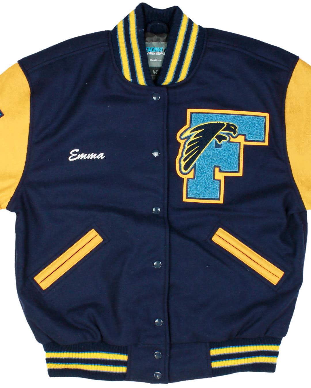 Foothill High School Letter Jacket, Henderson NV - Front