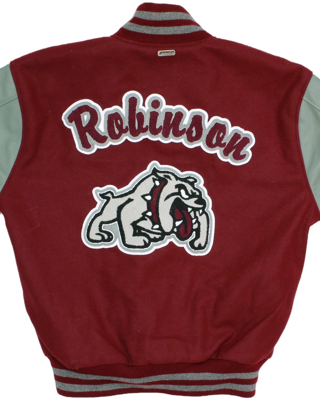 Montesano High School Bulldogs Varsity Jacket, Montesano, WA - Back