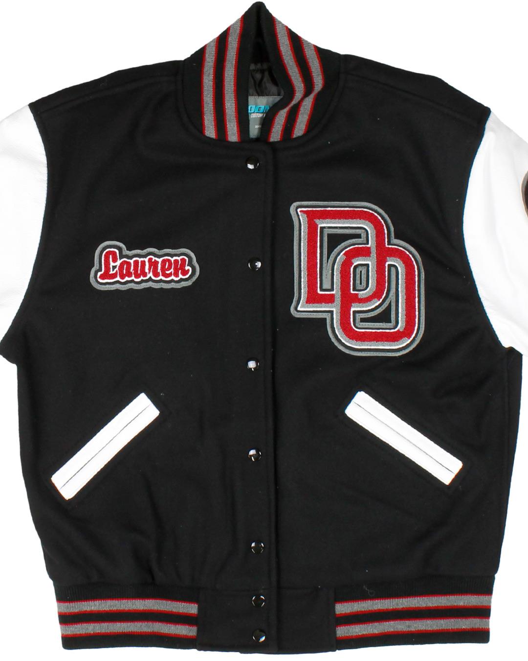 Desert Oasis High School Letterman Jacket, Las Vegas NV - Front