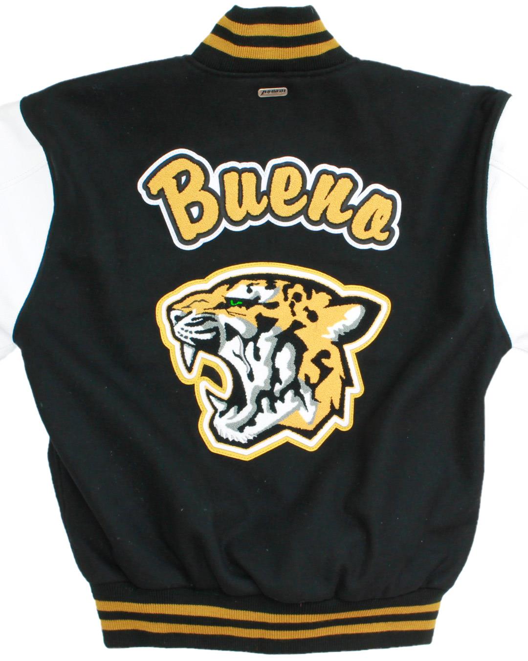 Raton High School Tigers Letterman Jacket, Raton, NM - Back