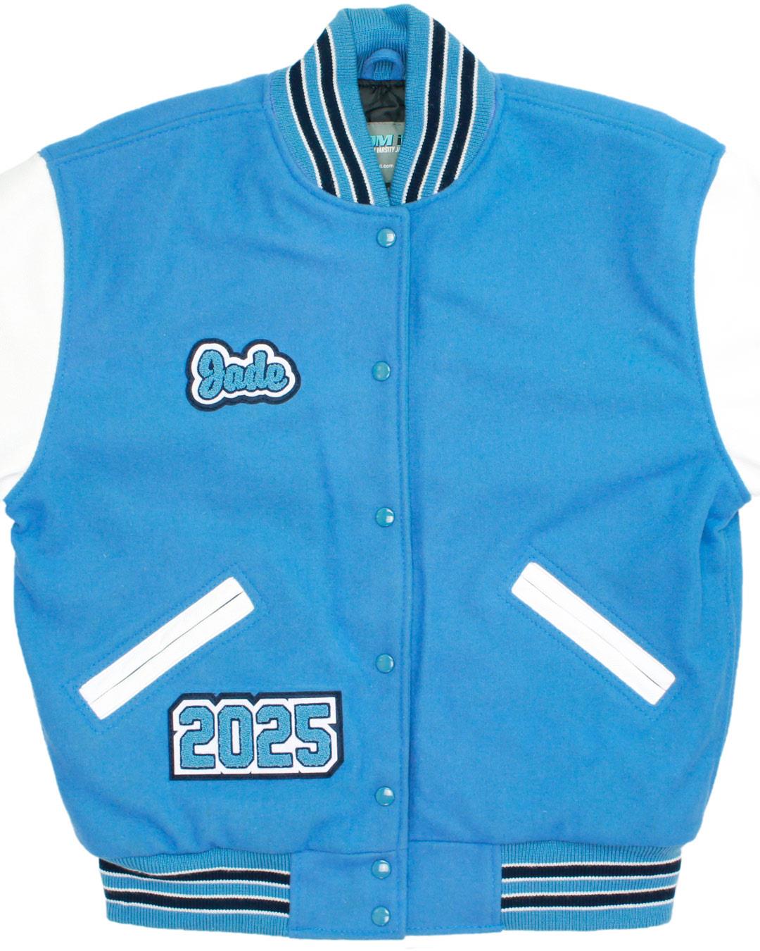 Central Valley High School Bears Letter Jacket, Spokane Valley WA - Front
