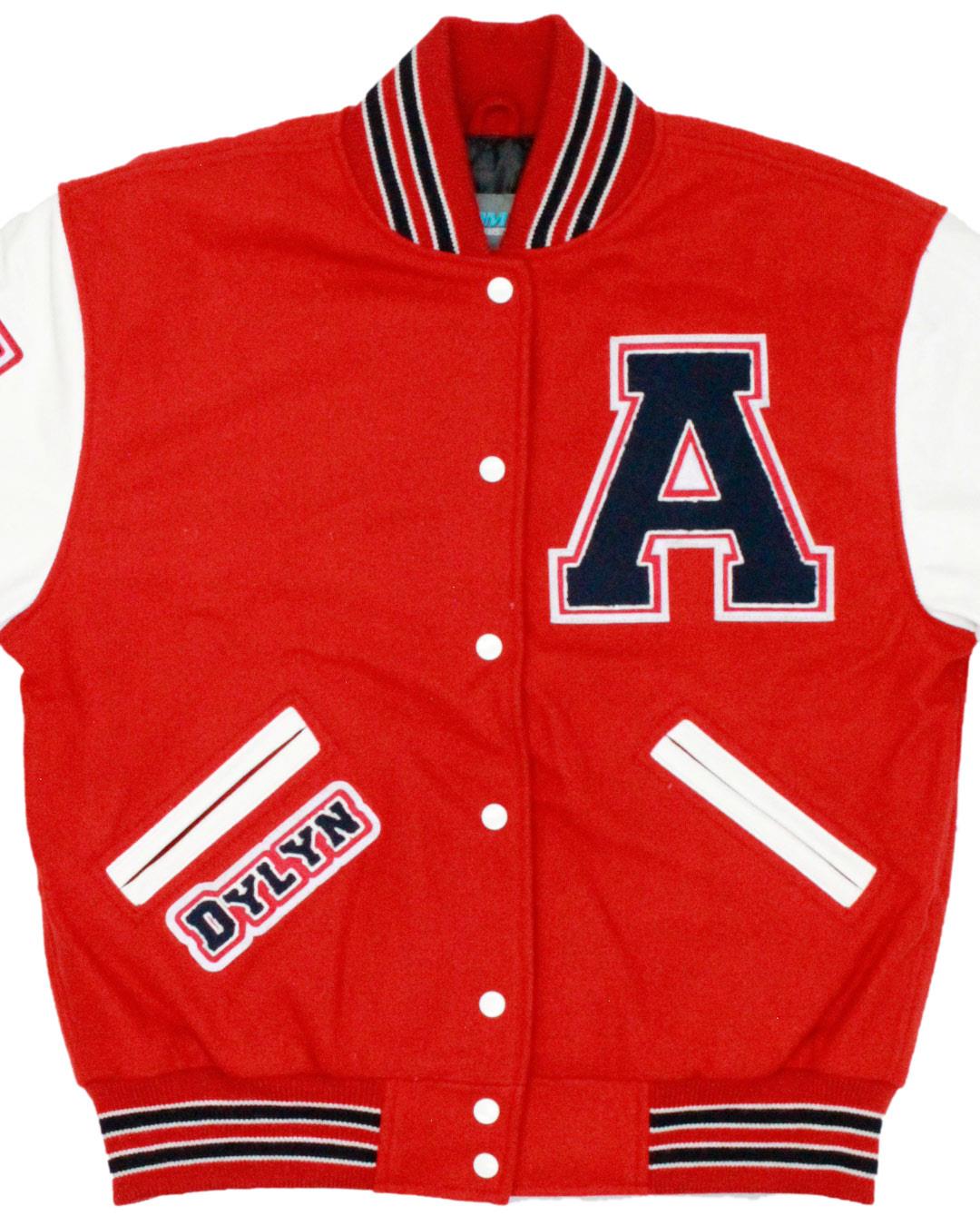 Altamont High School Longhorns Varsity Jacket, Altamont, UT - Front