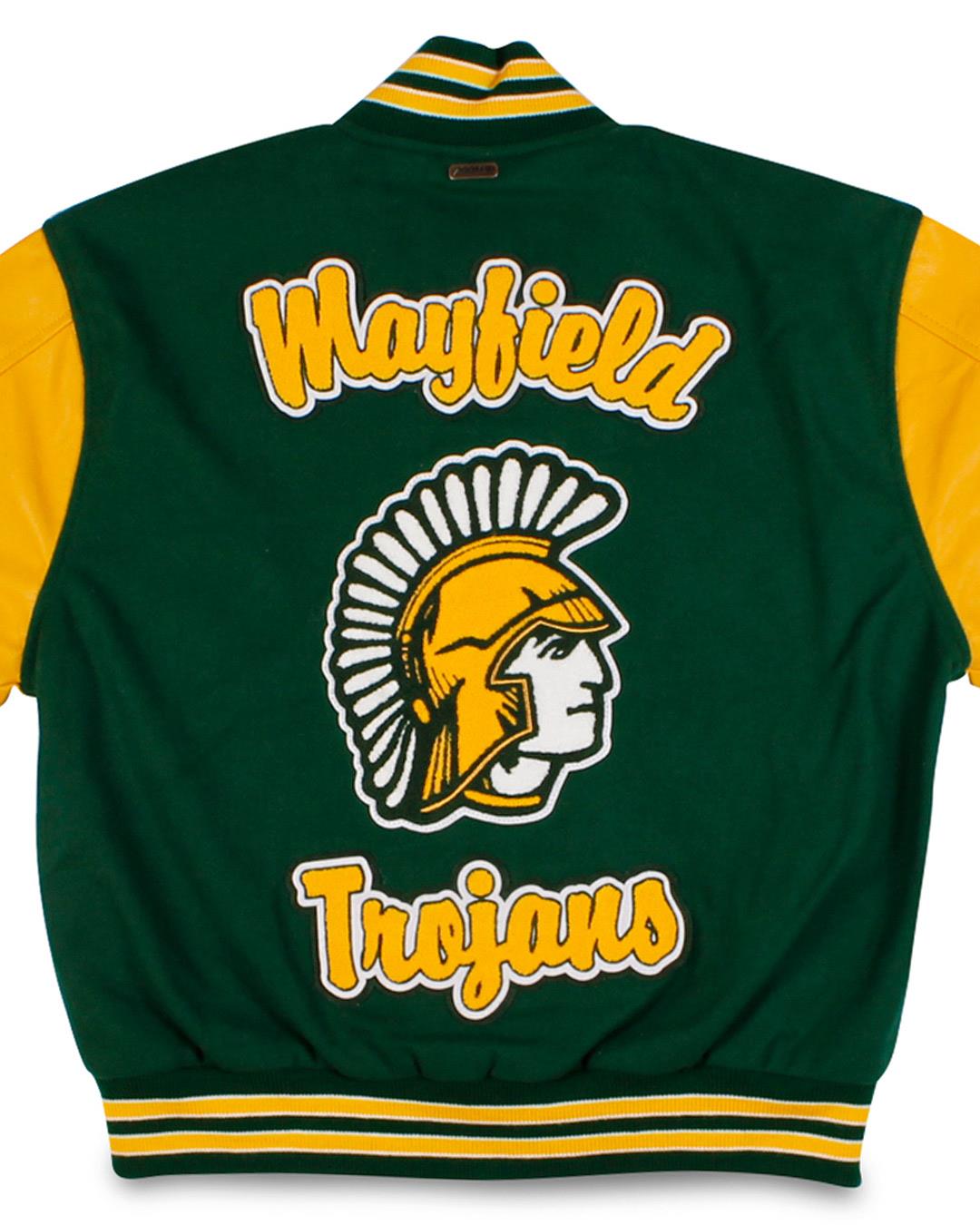 Mayfield High School Letterman Jacket, Las Cruces NM - Back