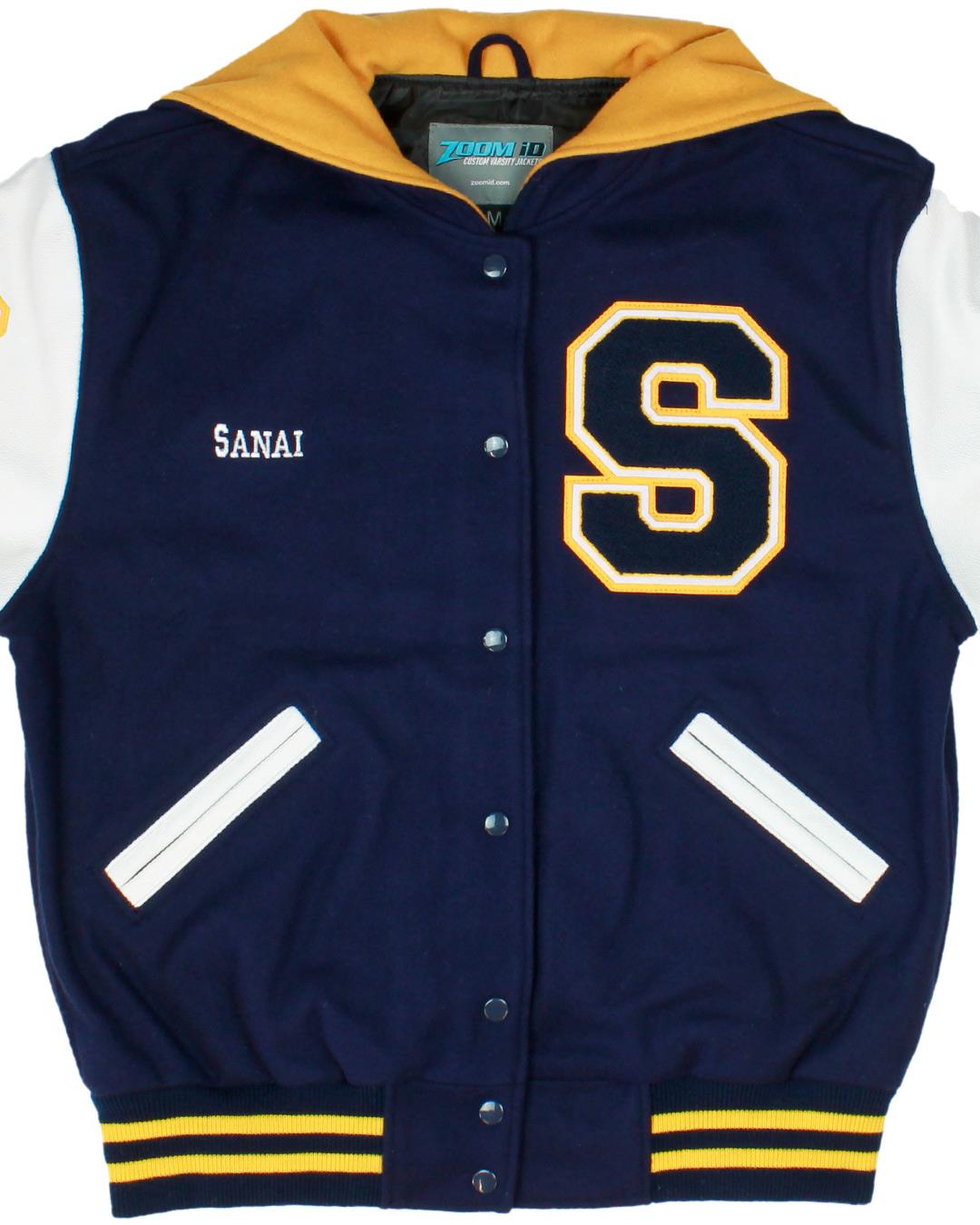 Santa Monica High School Letterman Jacket, Santa Monica, CA - Front