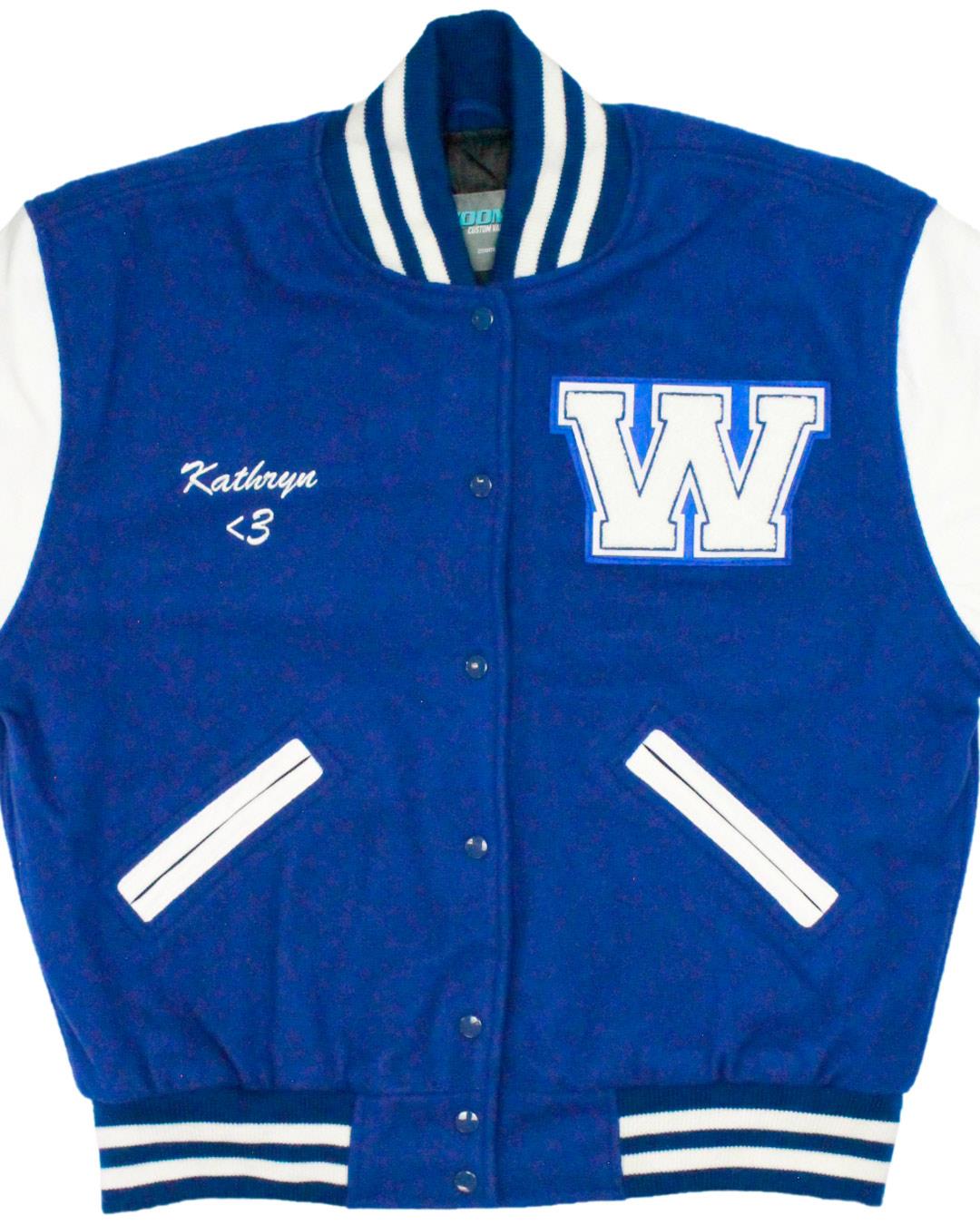 Lovington High School Wildcats Letterman Jacket, Lovington, NM - Front