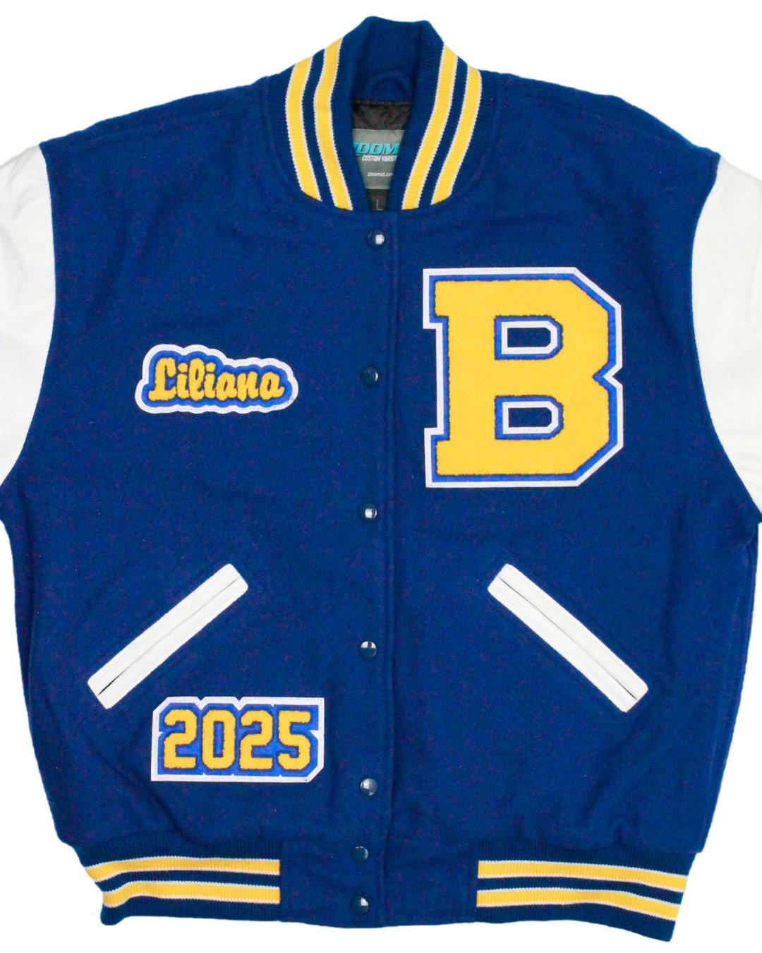 Bremerton High School Knights Lettermen Jacket, Bremerton, WA - Front