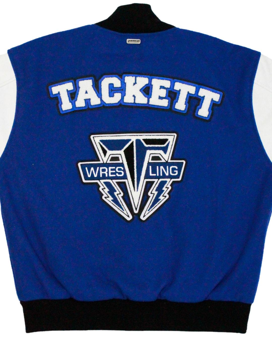 Frontier High School Titans Letterman Jacket, Bakersfield, CA - Back