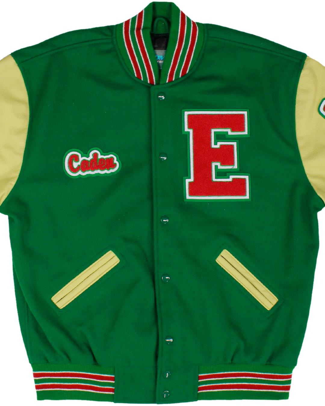 Eureka High School Loggers Varsity Jacket, Eureka, CA - Front