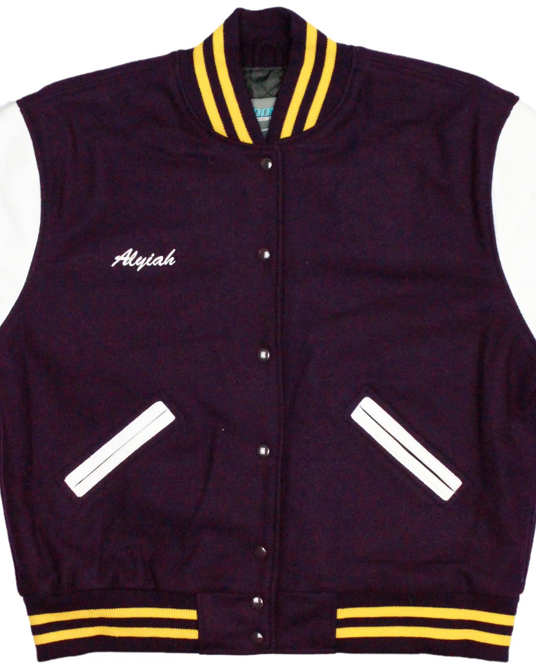 Sequoia Pathway Academy Pumas Letterman Jacket, Maricopa, AZ -Front 