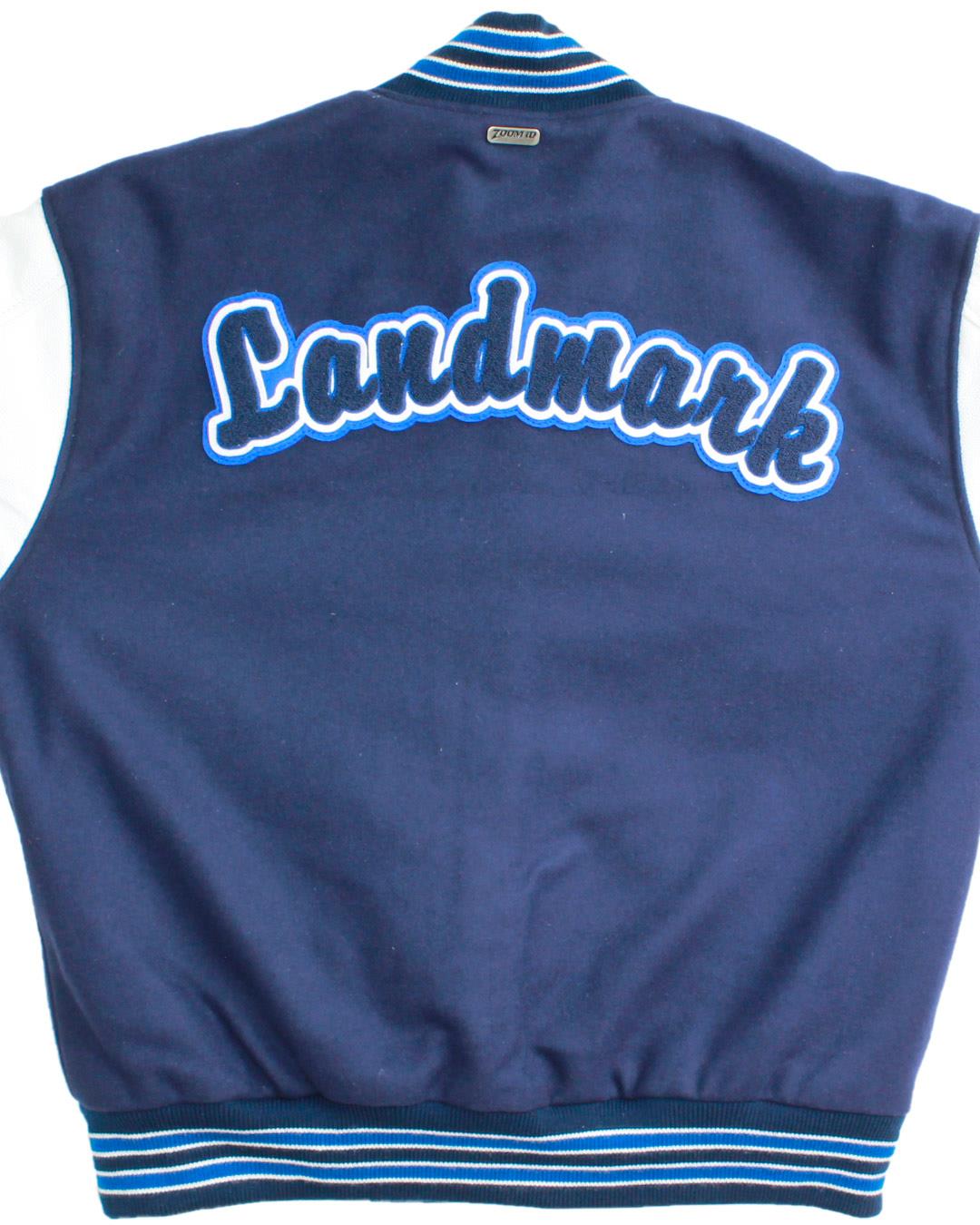 Landmark Academy Letter Jacket, Kimball, MI - Back