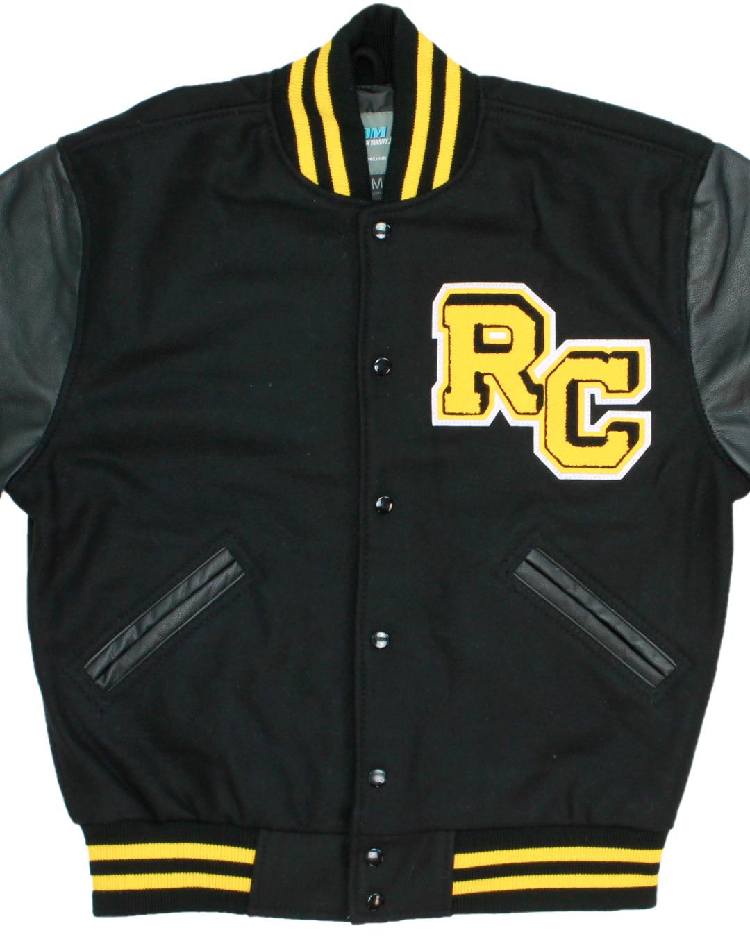 Royse City High School Bulldogs Letterman Jacket, Royse City, TX - Front