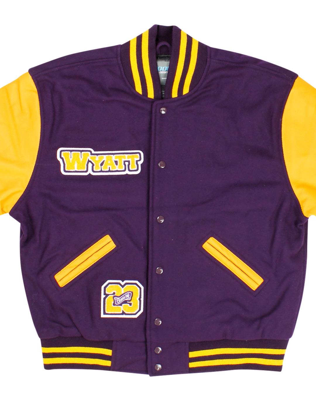 West Grand High School Letterman Jacket, Kremmling CO - Front