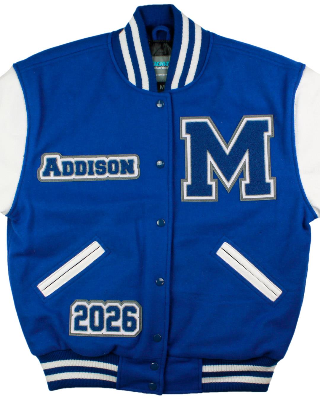 Mazama High School Varsity Jacket, Klamath Falls, OR - Front