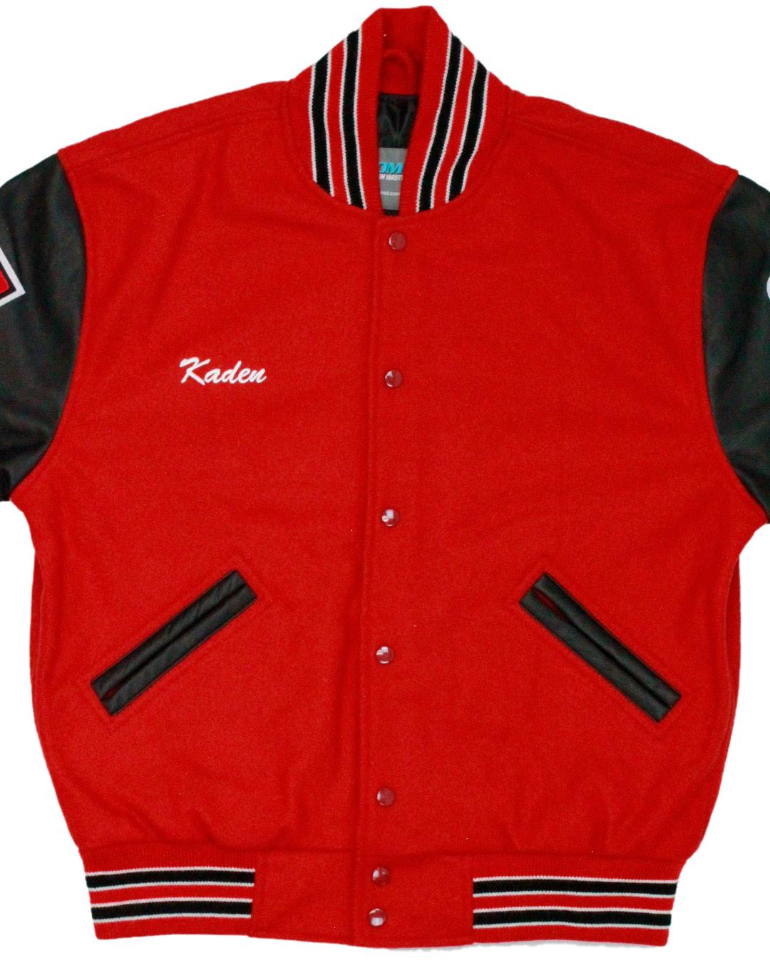 Colonial High School Grenadiers Letterman Jacket, Orlando, FL - Front