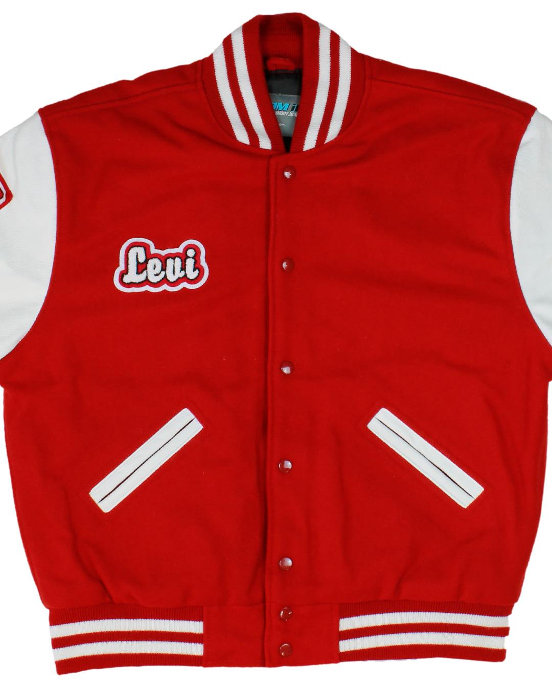 Klamath High School Pelicans Varsity Jacket, Klamath Falls, OR - Front