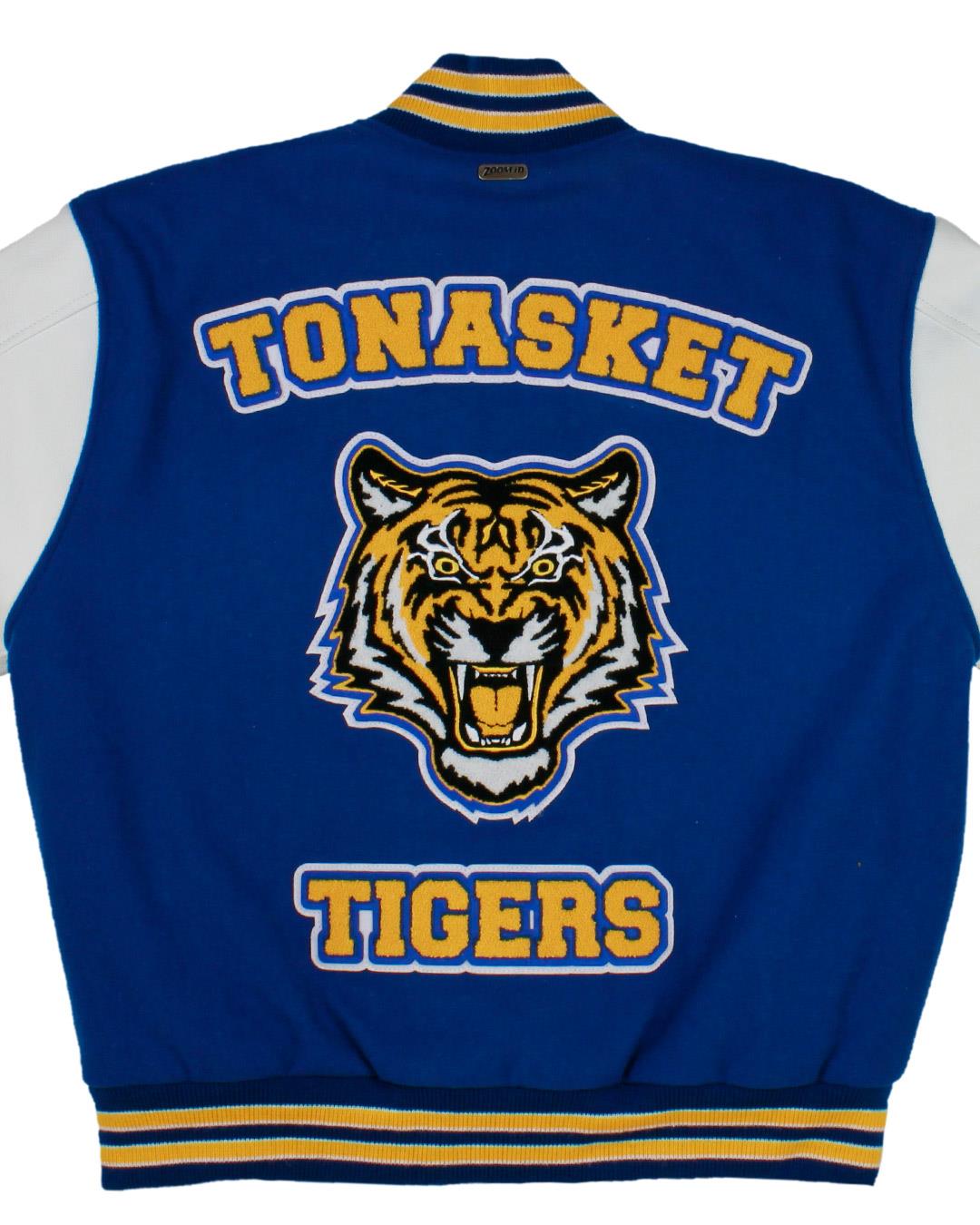 Tonasket High School Varsity Jacket, Tonasket, WA - Back