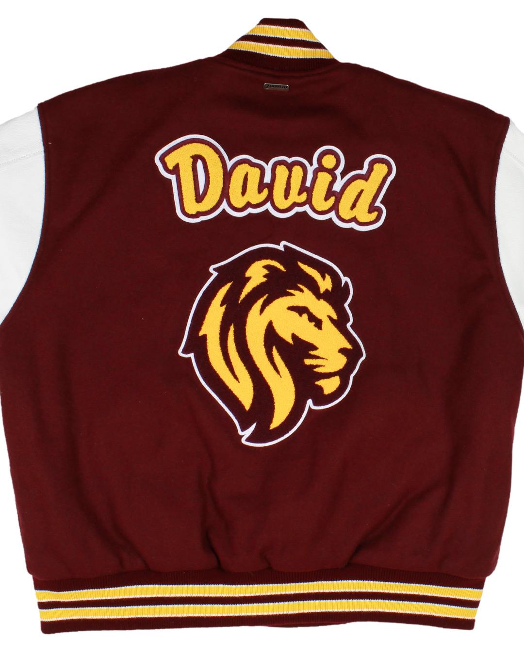 Lakeside High School Varsity Jacket, Seattle, WA - Back