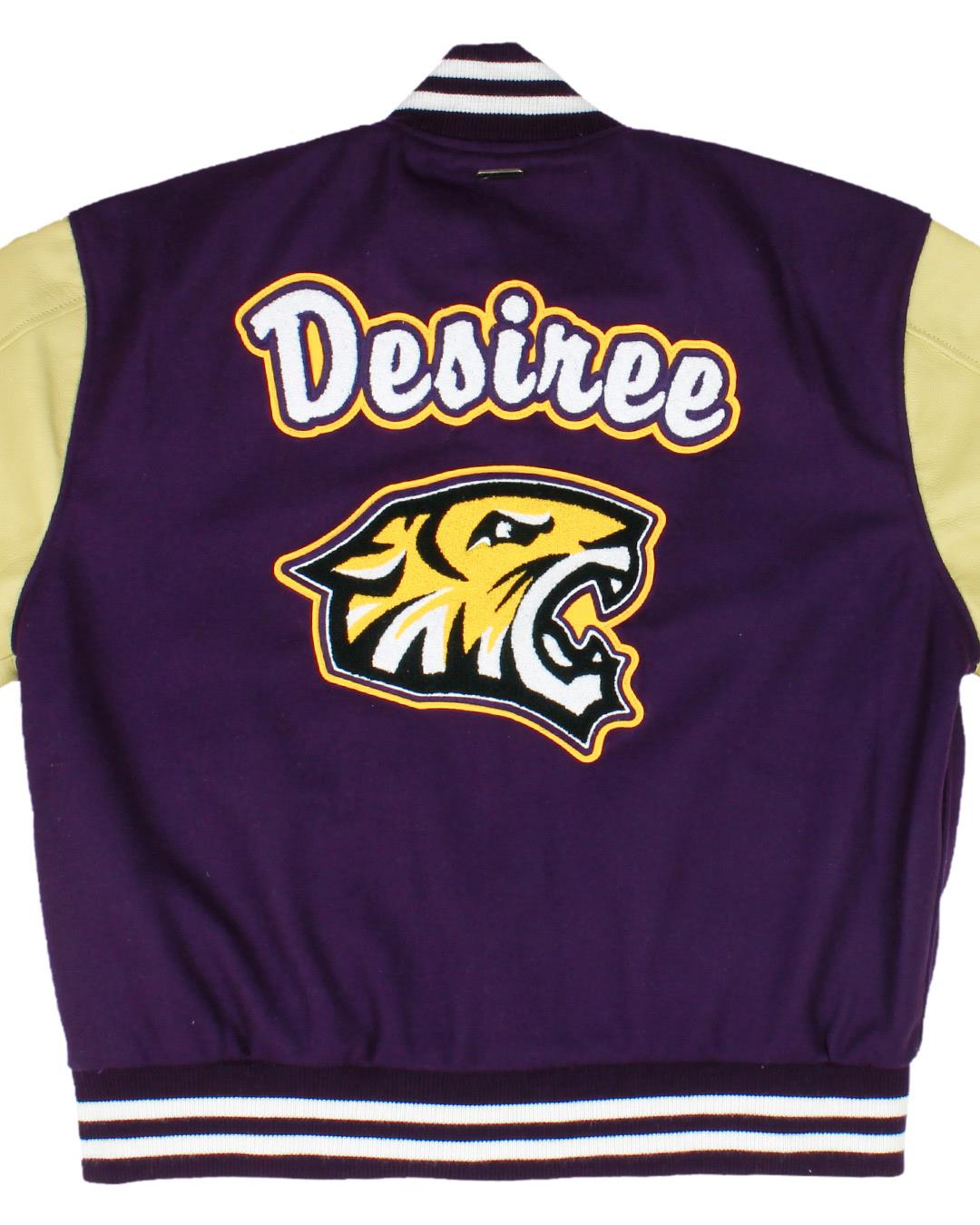 Tokay High School Varsity Jacket, Lodi, CA - Back