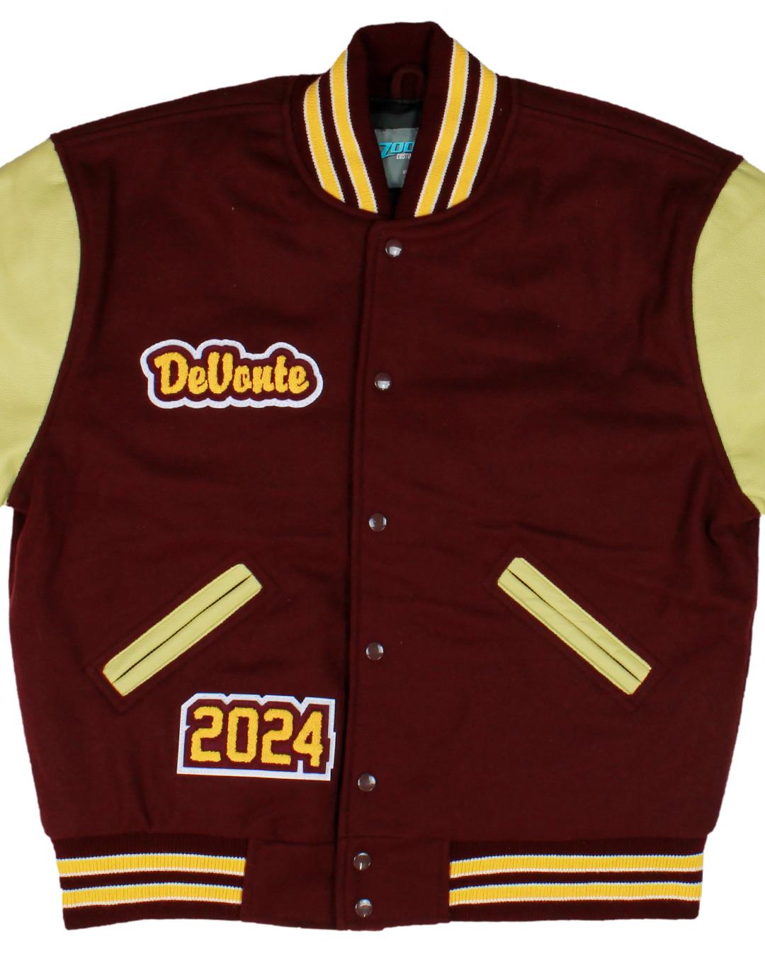 Lake Roosevelt High School Varsity Jacket, Coulee Dam, WA - Front