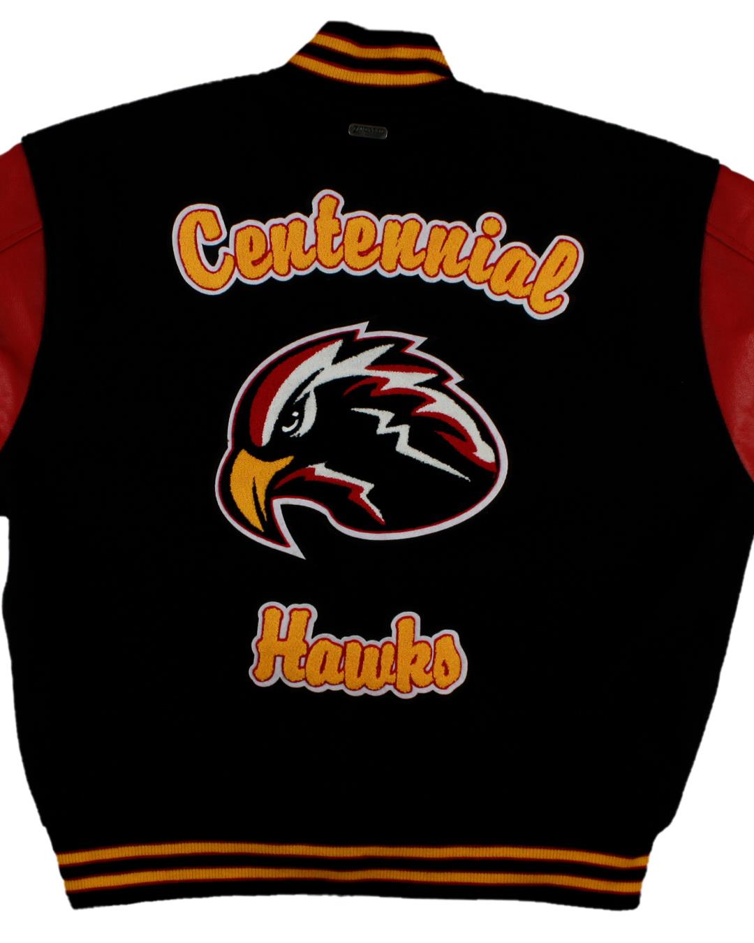 Centennial High School Lettermen Jacket, Las Cruces, NM - Back