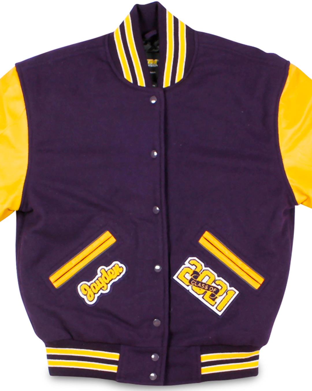 Fowler High School Letterman Jacket, Fowler CO - Front 2