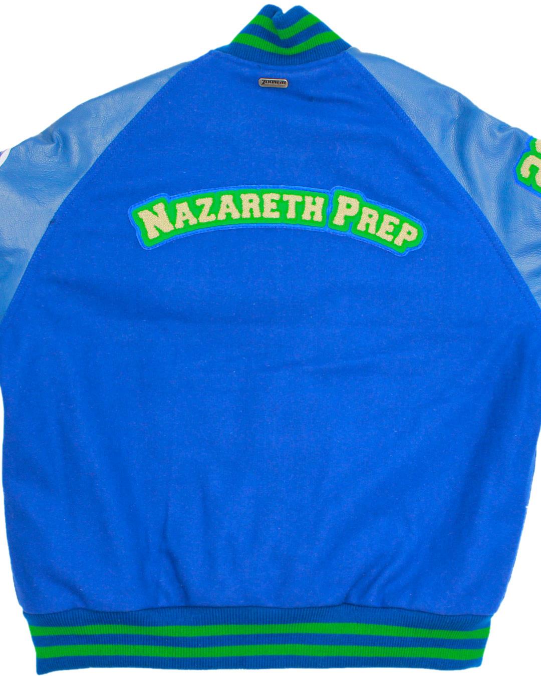 Nazareth Prep Saints Letterman Jacket, Pittsburgh, PA - Back