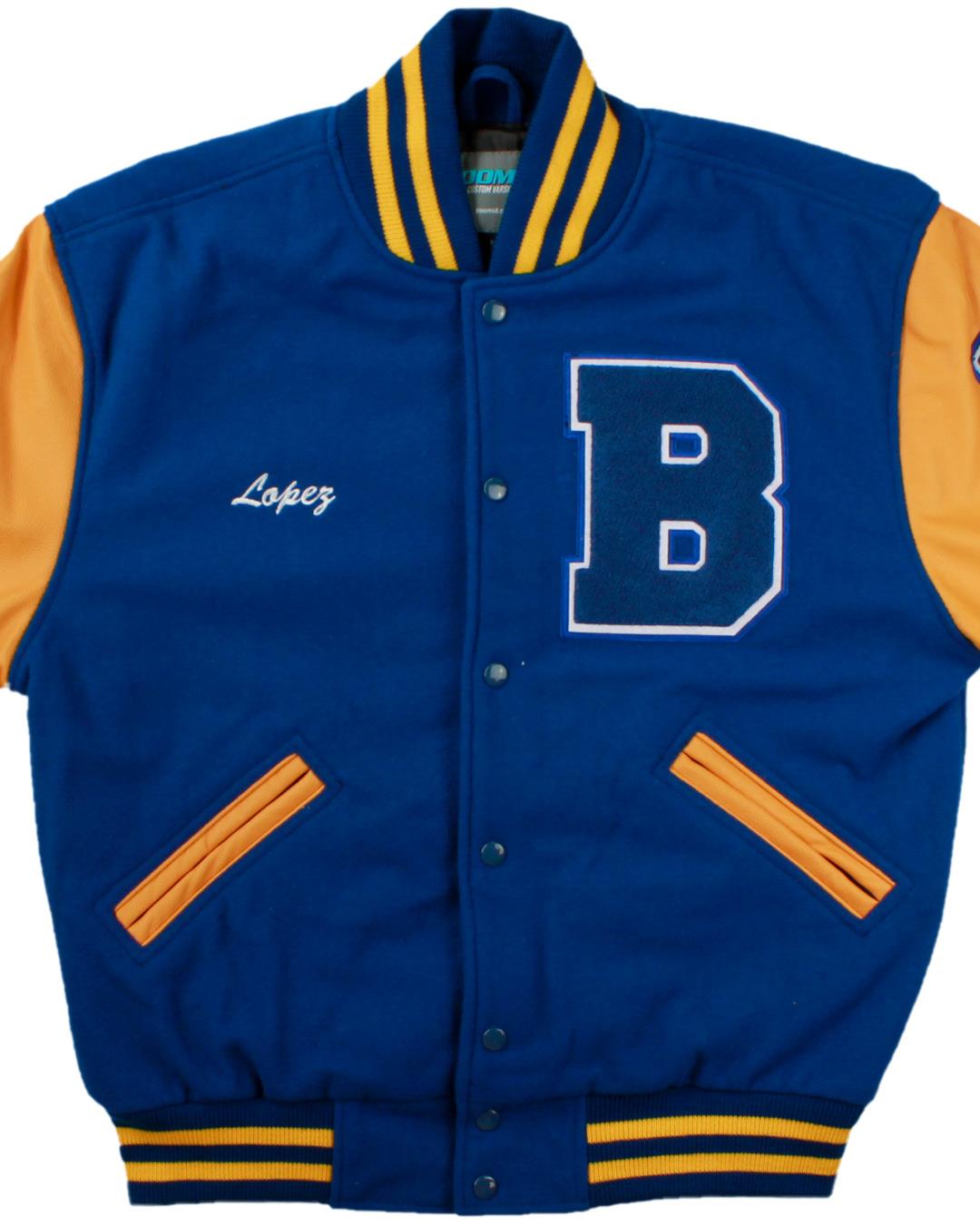 Bowie High School Letterman, El Paso, TX - Front