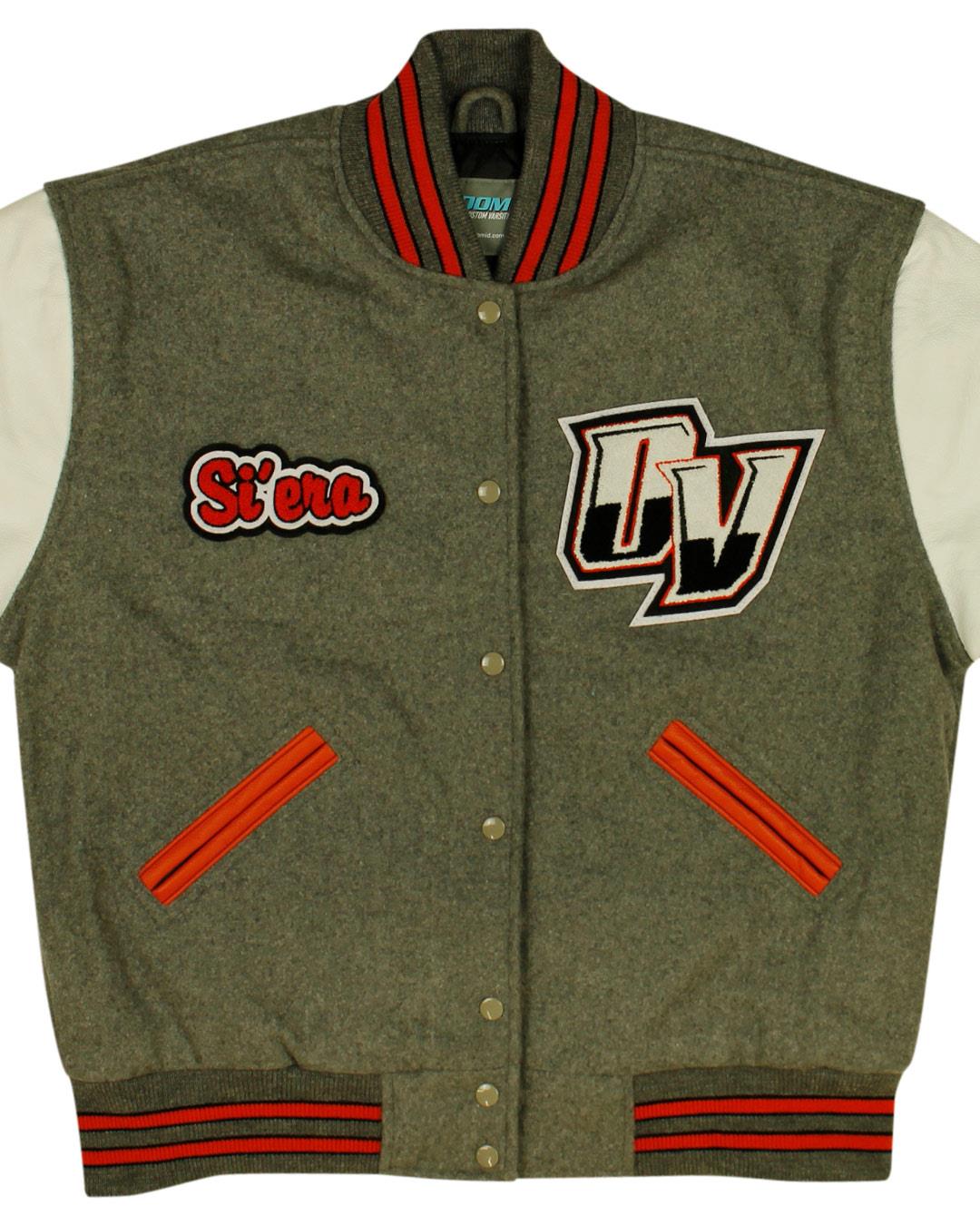 Orange Vista High School Letterman Jacket, Perris CA - Front