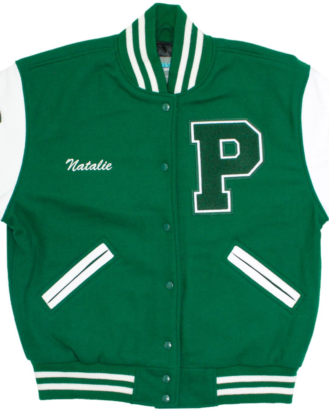 Pemberton High School Hornets Letterman Jacket, Pemberton, NJ - Front