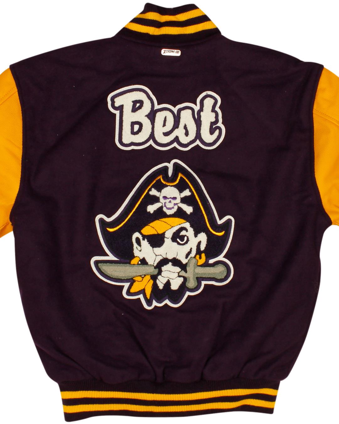 Cotopaxi High School Letterman Jacket, Cotopaxi CO - Back