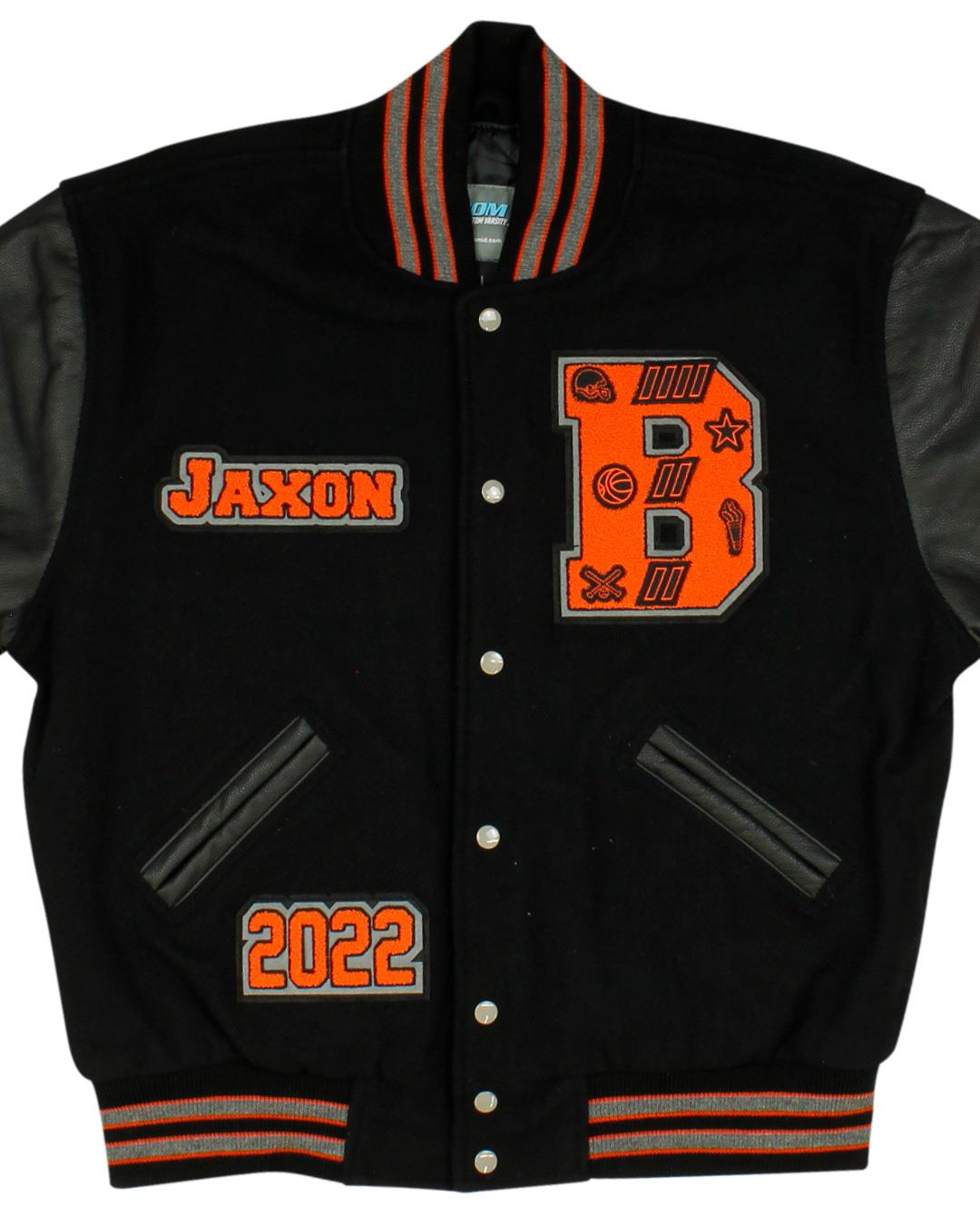 Blaine High School Letterman Jacket, Blaine WA - Front