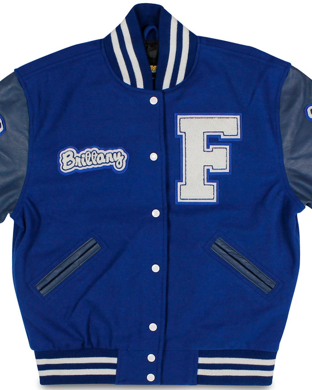 Friendswood High School Letterman Jacket, Friendswood TX - Front