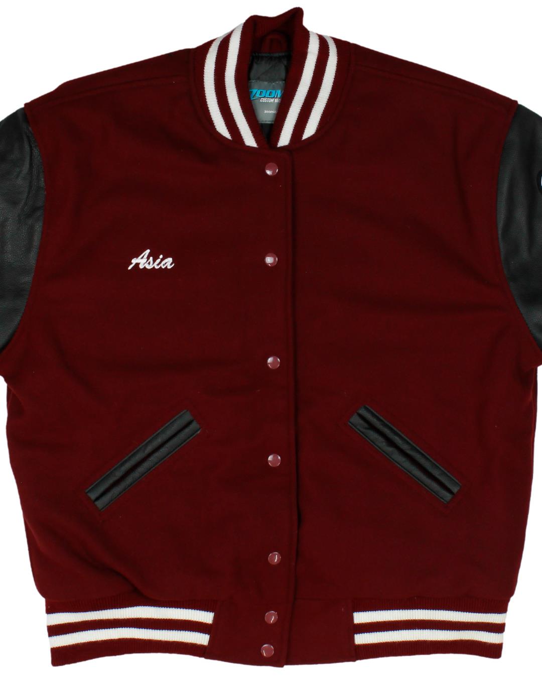 Milford High School Letterman Jacket, Highland, MI - Front