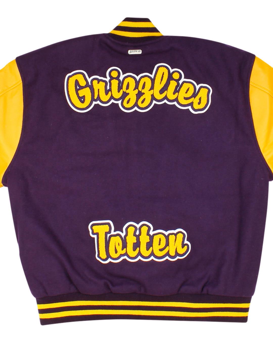 Fowler High School Grizzlies Varsity Jacket, Fowler CO - Back