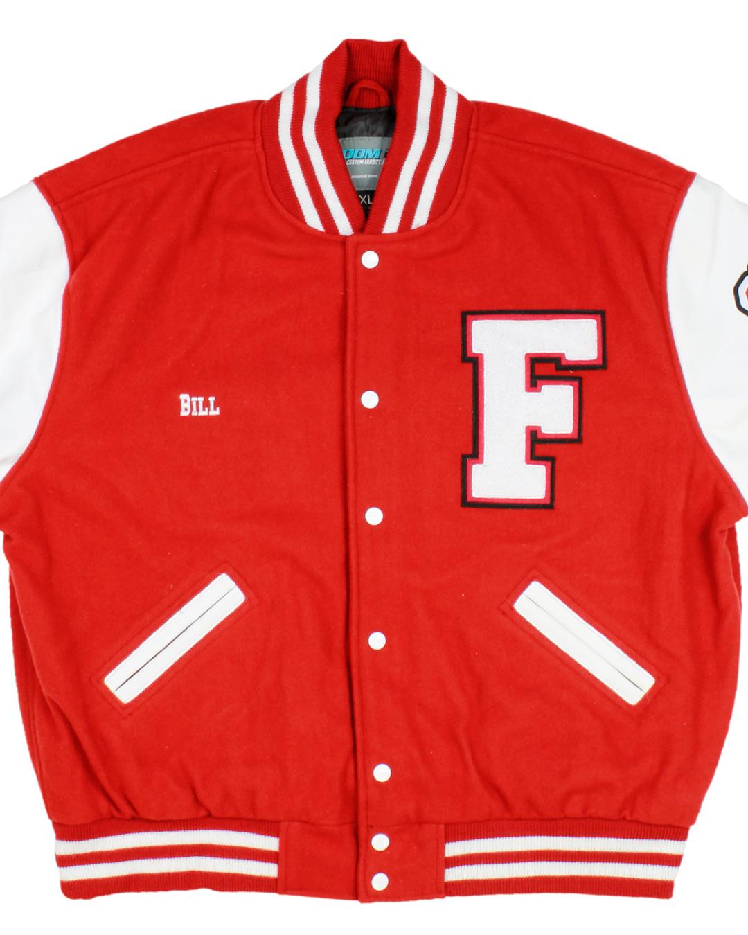 Fallbrook High School Letterman Jacket, Fallbrook, CA - Front