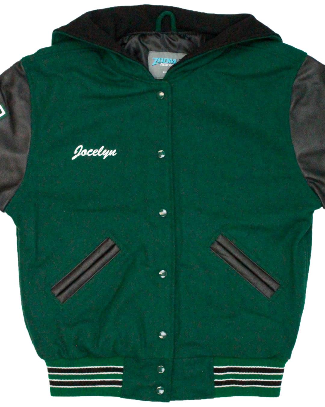 Greenfield High School Bruins Varsity Jacket, Greenfield, CA - Front