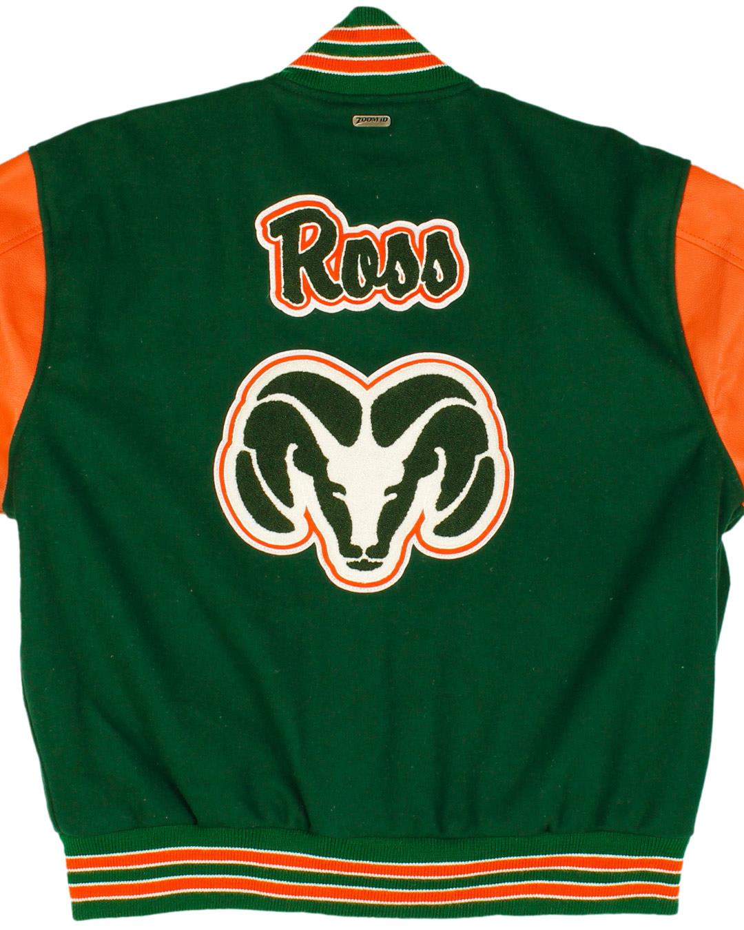 Eastside High School Letterman Jacket - Gainesville FL - Back