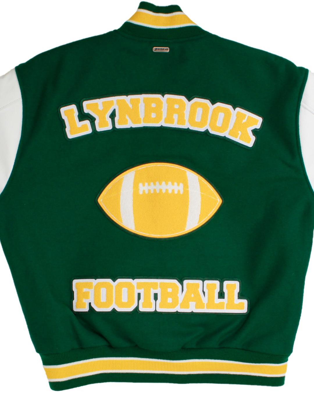 Lynbrook High School Letterman, Lynbrook, NY - Back