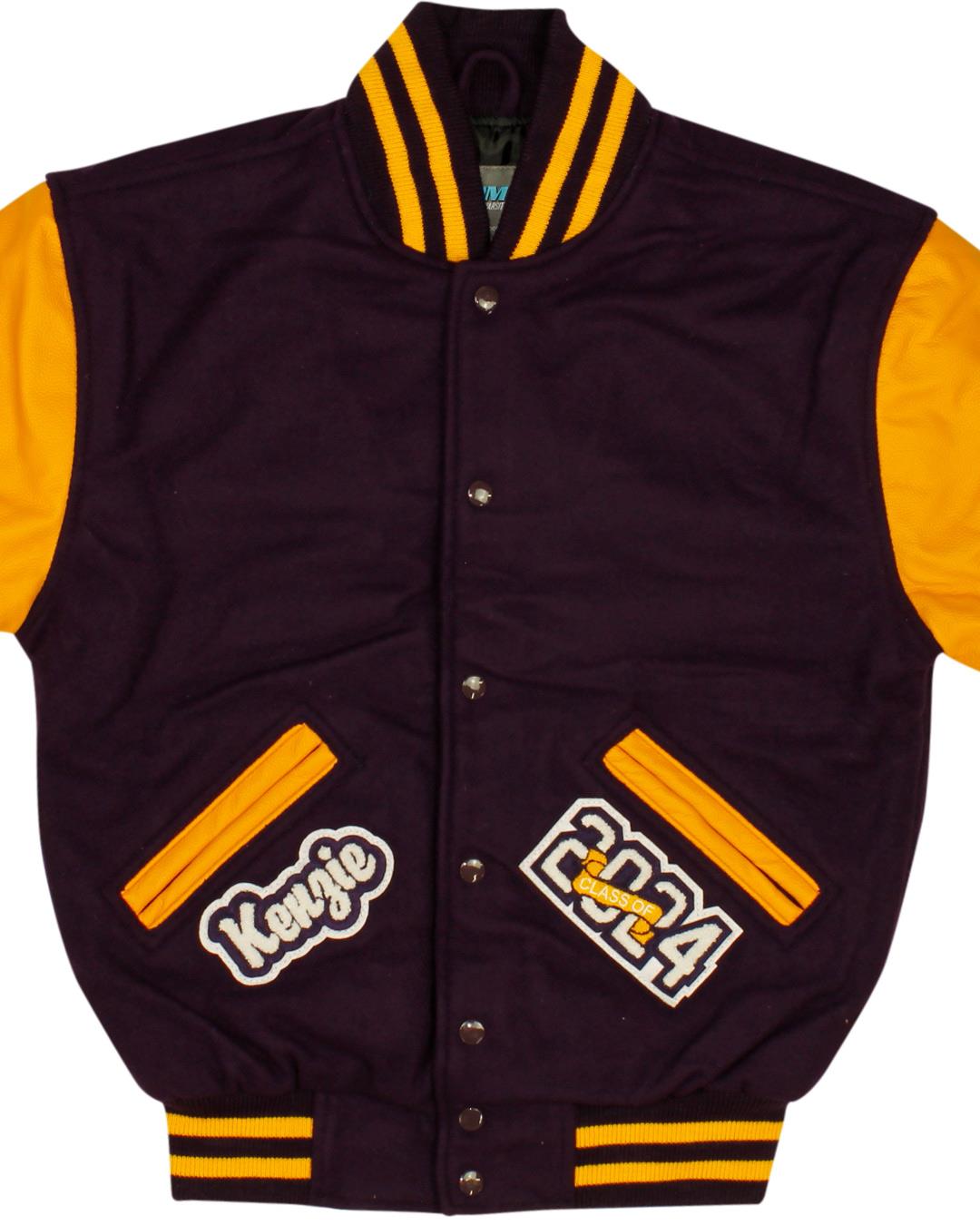 Cotopaxi High School Letterman Jacket, Cotopaxi CO - Front