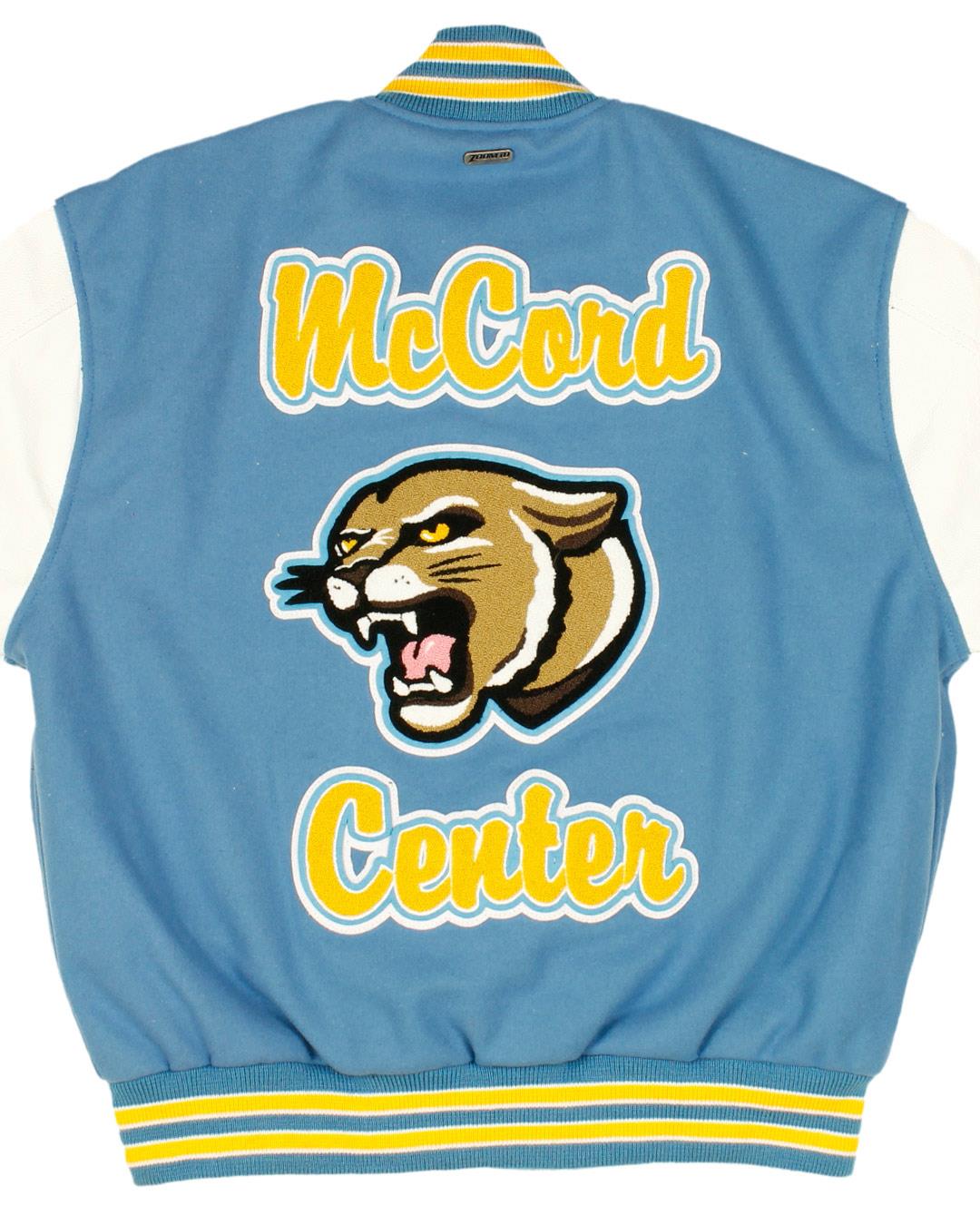 Center High School Letter Jacket, Antelope CA - Back