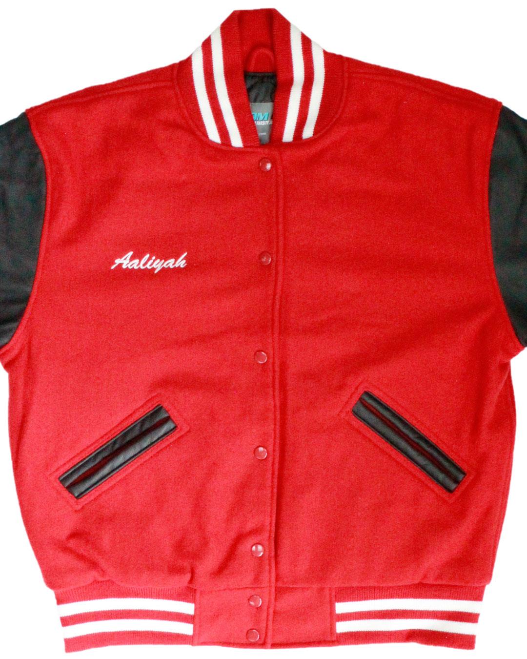 Luverne High School Cardinals Letterman Jacket, Luverne MN - Front
