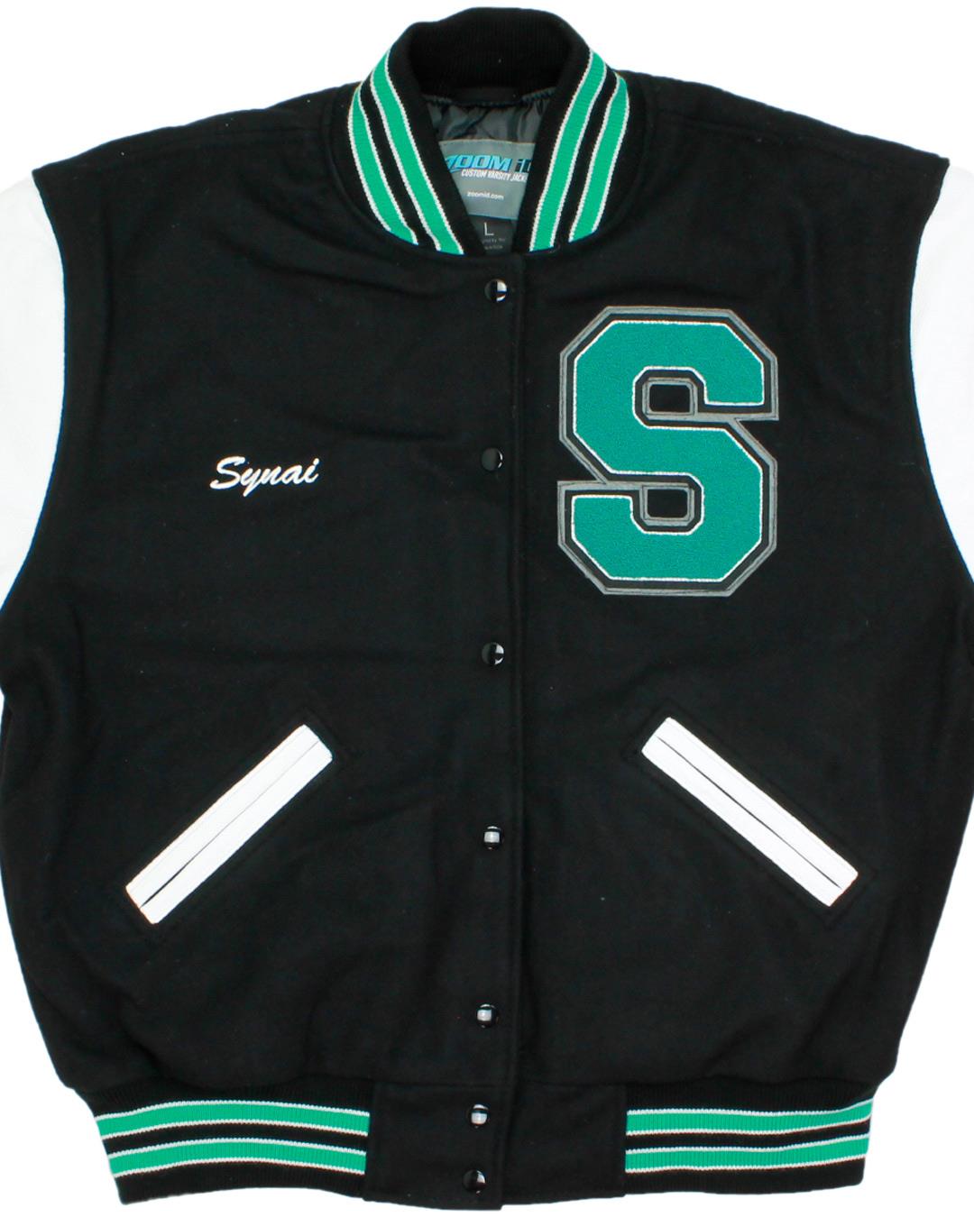 Santiago High School Sharks Letterman, Corona, CA - Front