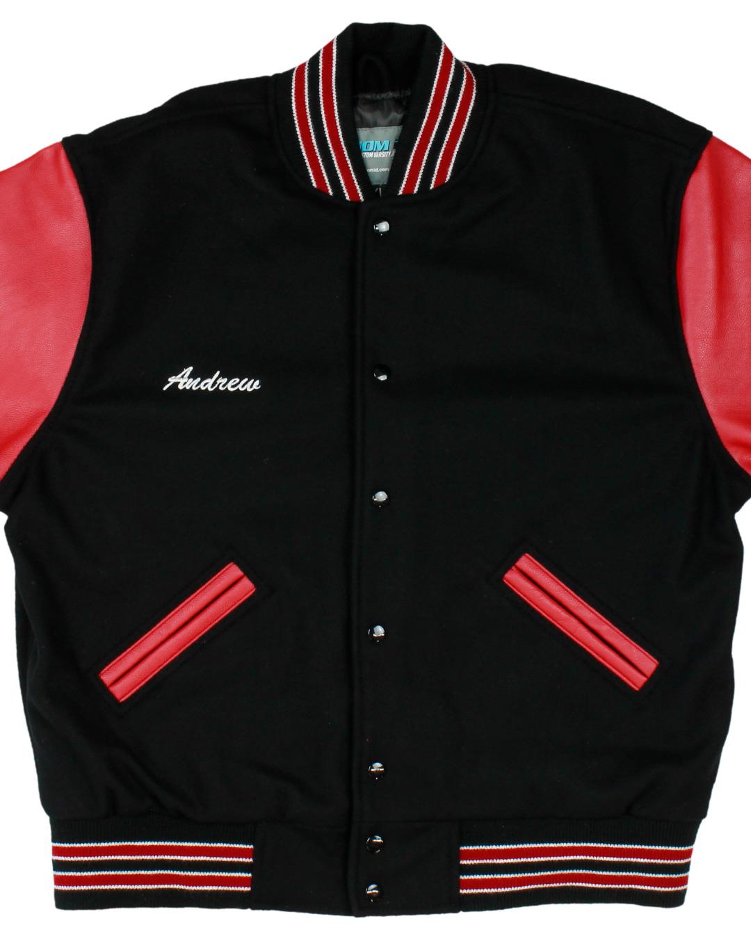 Foothill Tech High School Dragons Varsity Jacket, Ventura CA - Front