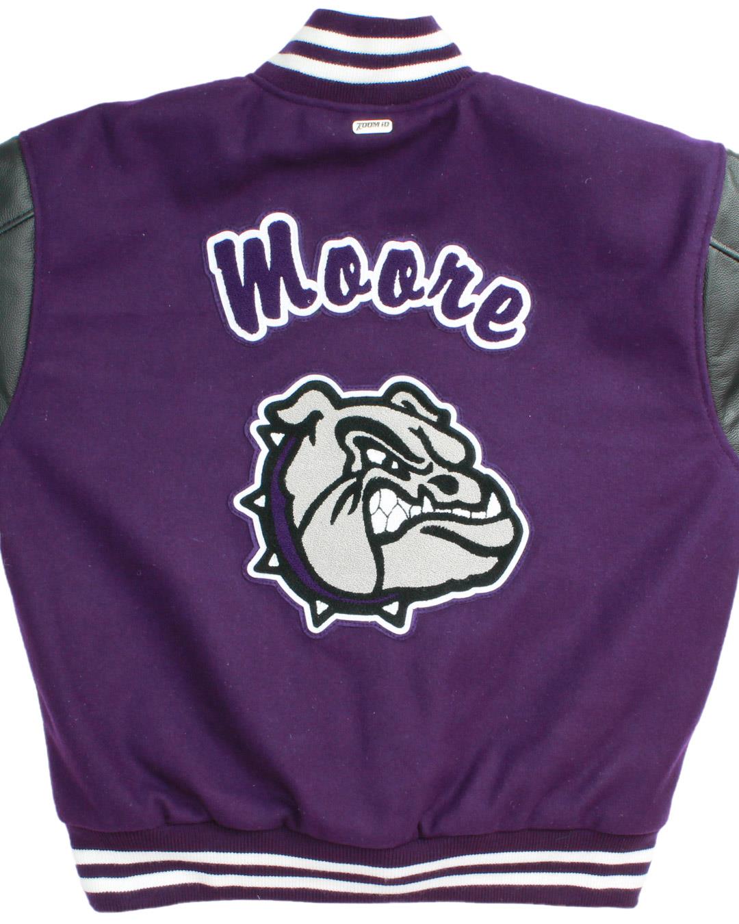Foster High School Bulldogs Varsity Jacket, Tukwila, WA- Back