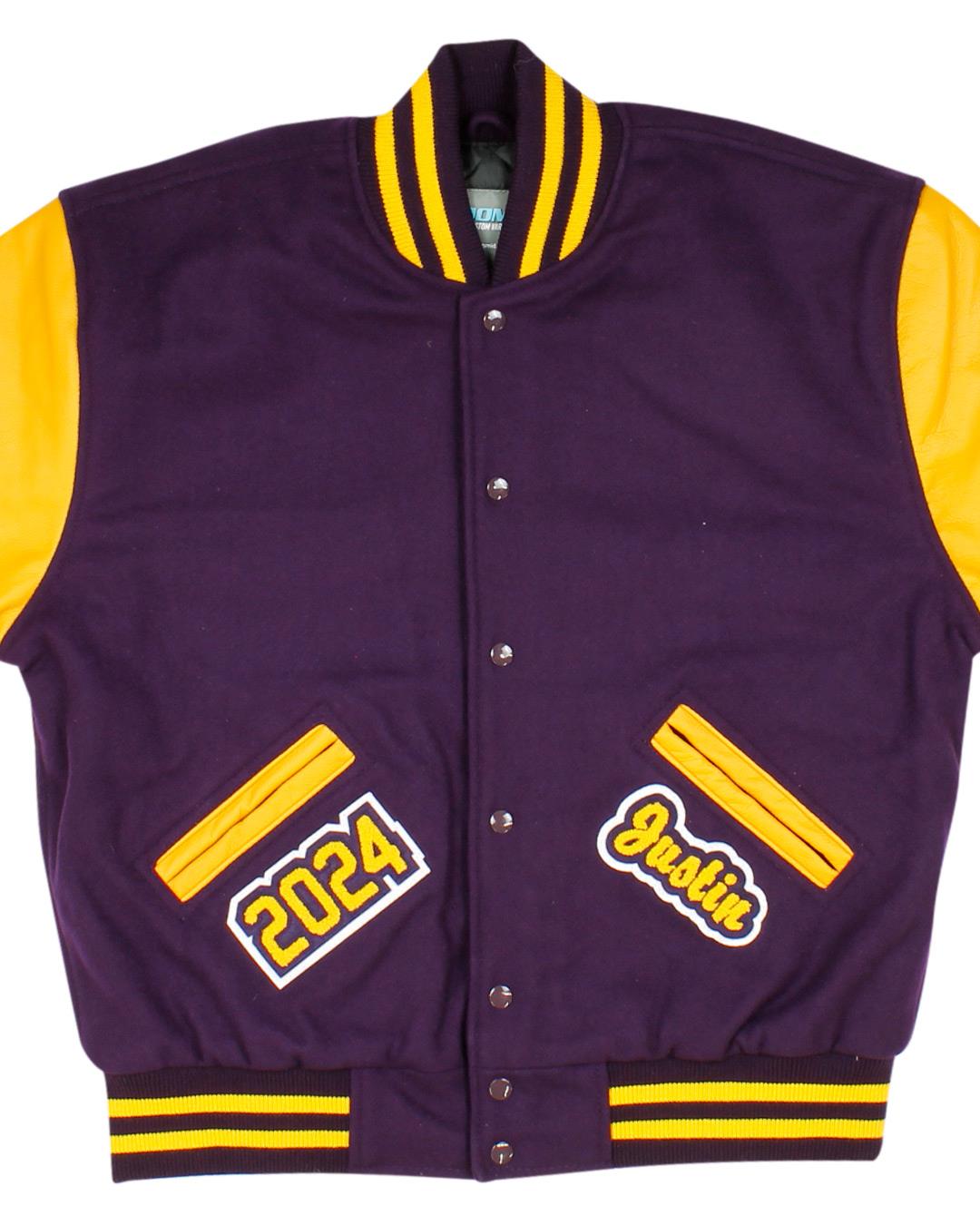 Fowler High School Grizzlies Varsity Jacket, Fowler CO - Front
