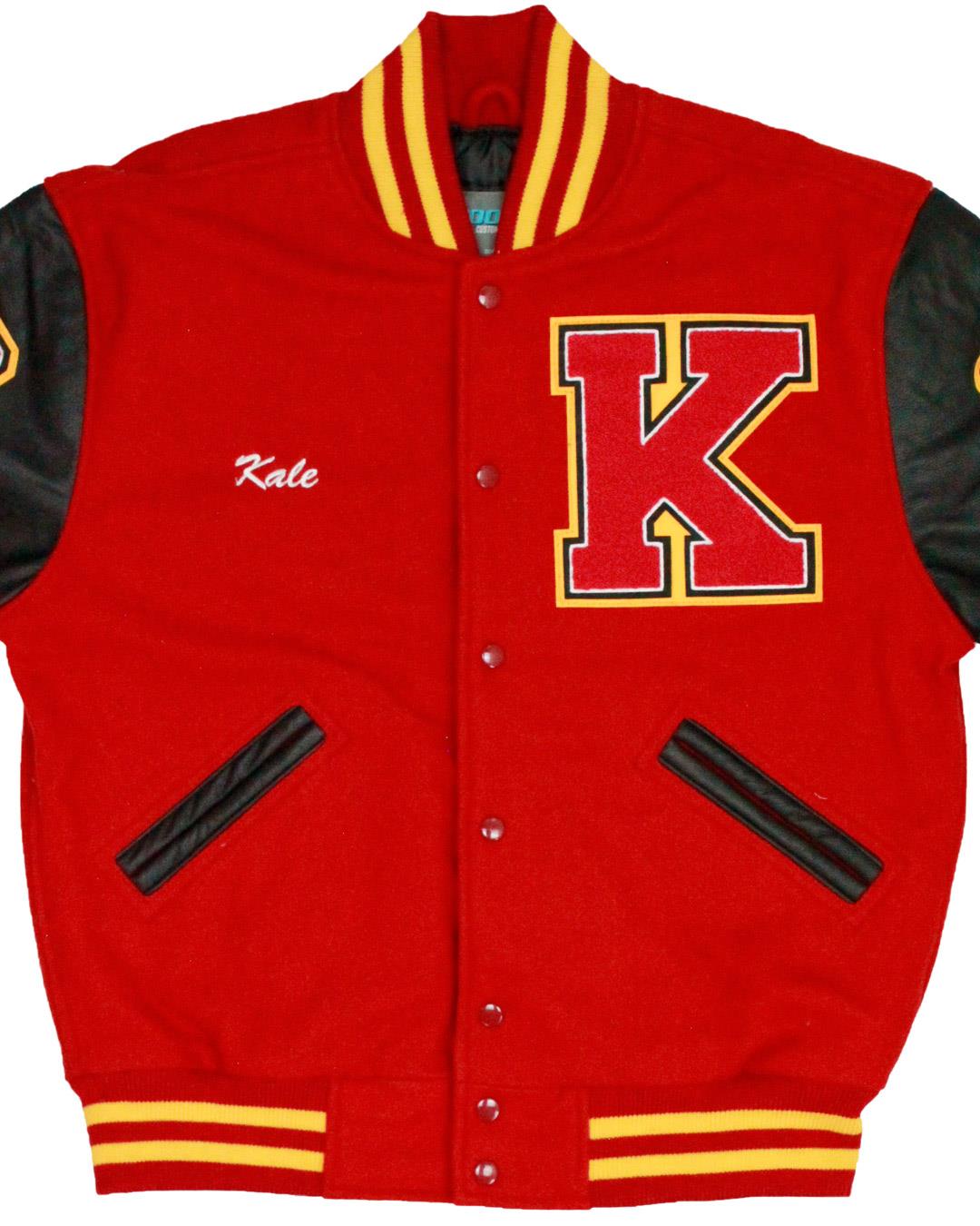 Kamiakin High School Braves Varsity Jacket, Kennewick, WA - Front