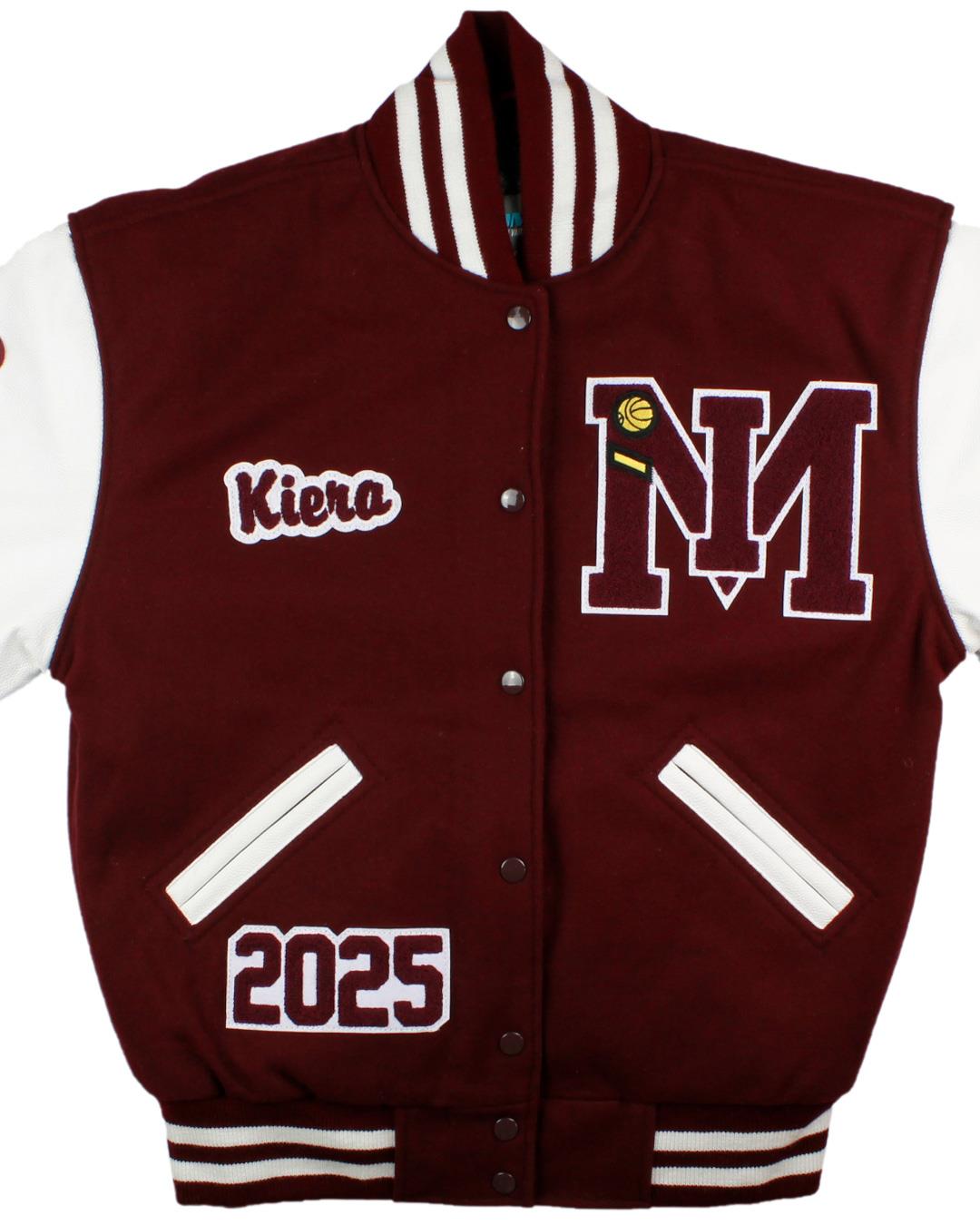 Mercer Island High School Islanders Lettermen Jacket, Mercer Island, WA - Front